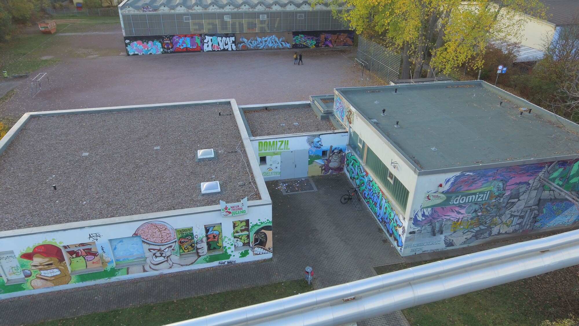Das DOMIZIL von oben